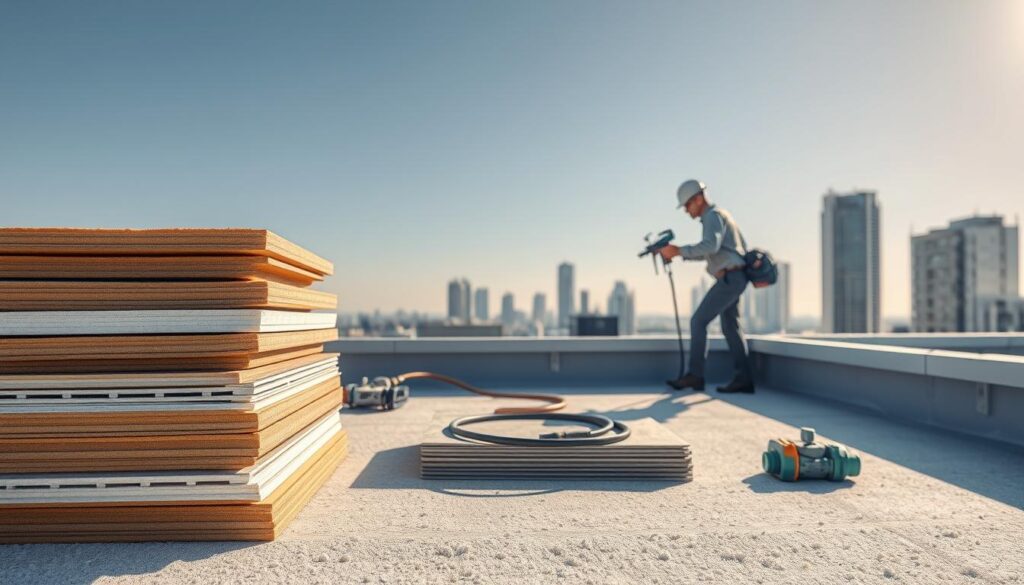 التقنيات الحديثة في عزل الأسطح بمدينة خليفة