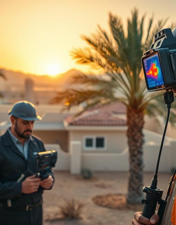 كشف تسربات المياه في رأس الخيمة