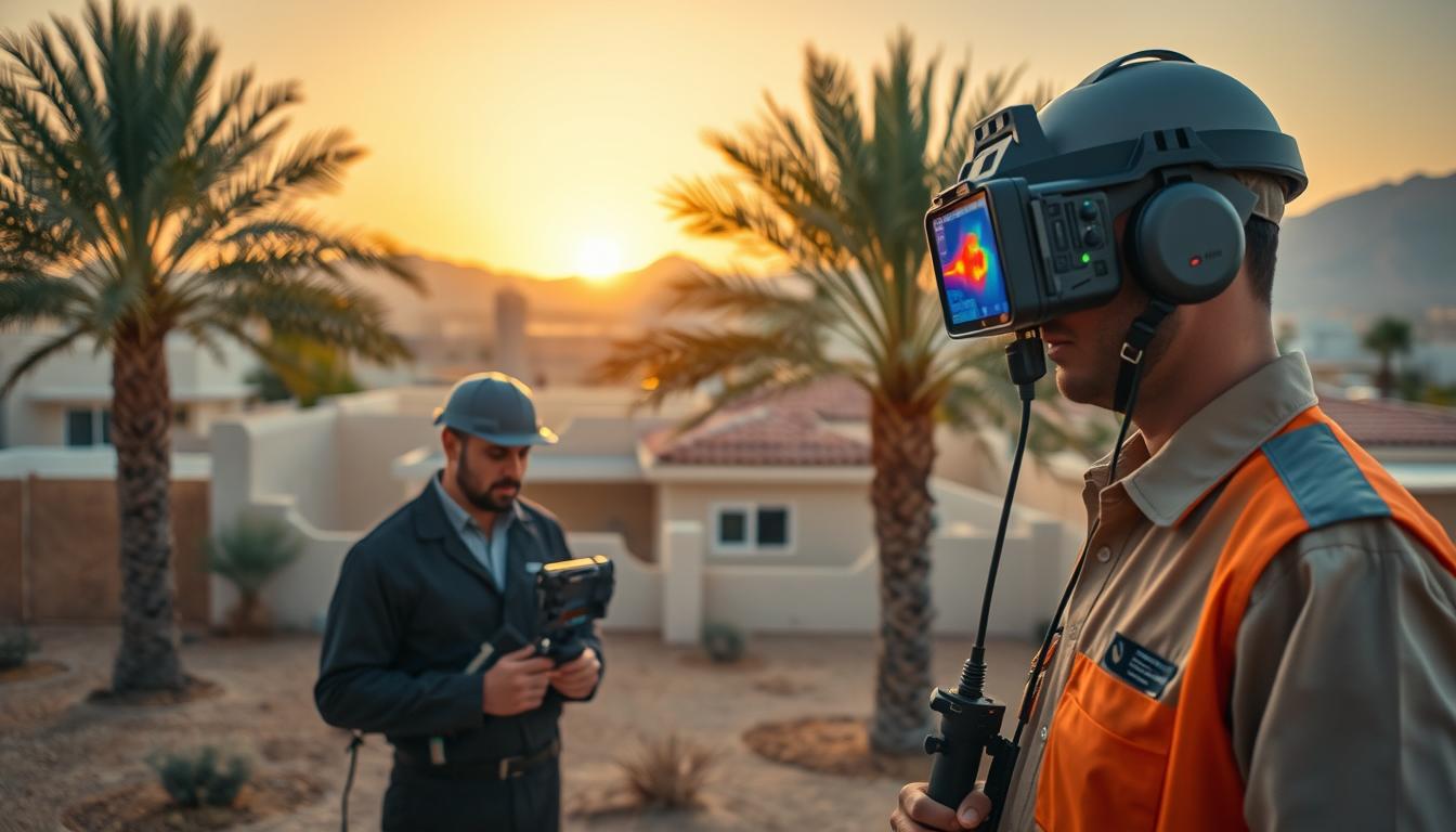 كشف تسربات المياه في رأس الخيمة