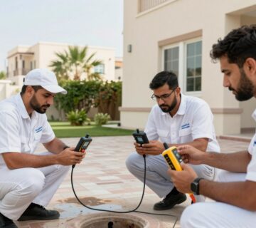 شركة كشف تسربات المياه في أبوظبي
